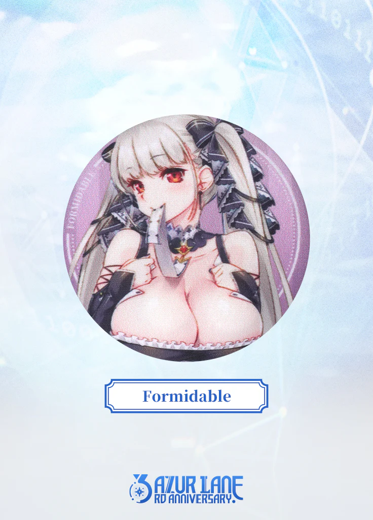 Azur Lane | 3D Pin Badge | 3rd Anniv - Image 4
