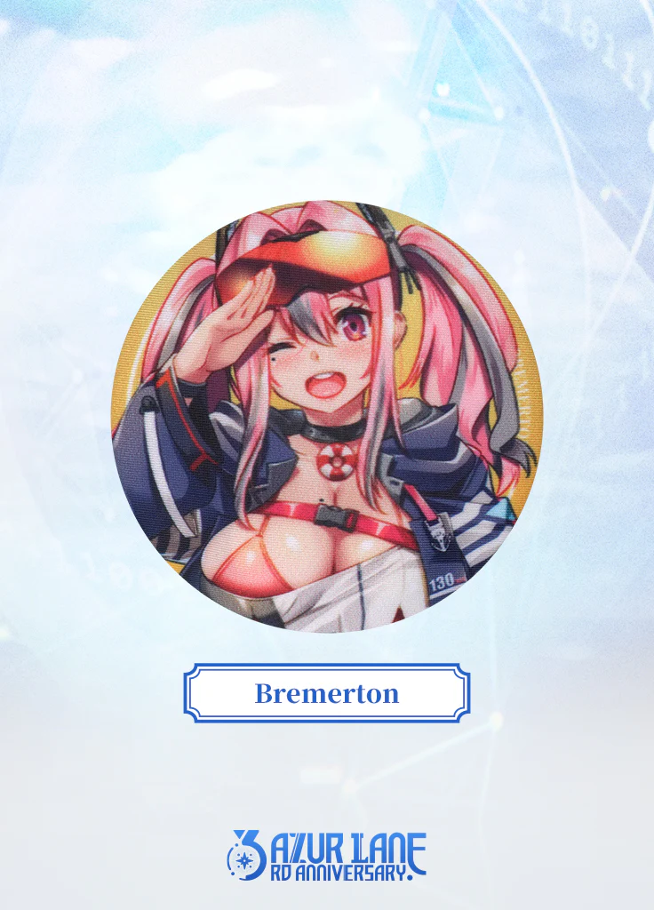 Azur Lane | 3D Pin Badge | 3rd Anniv - Image 5