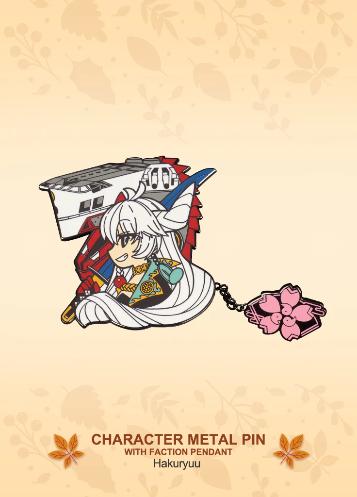Azur Lane | Character Metal Pin with Faction Pendant | Thanksgiving - Image 3