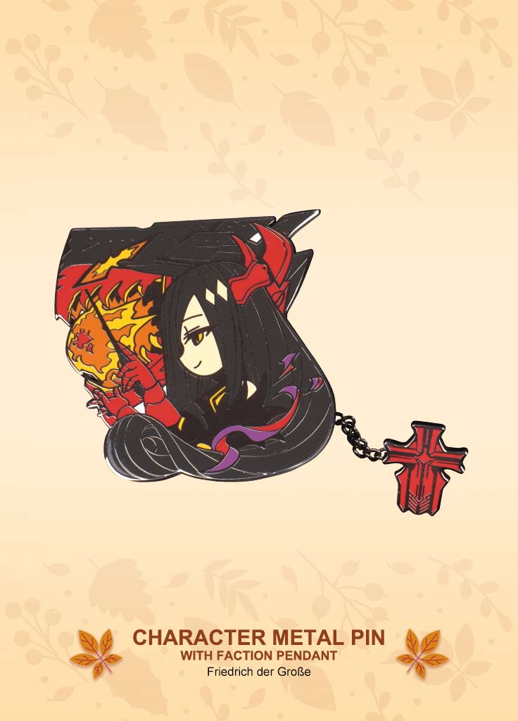 Azur Lane | Character Metal Pin with Faction Pendant | Thanksgiving - Image 5