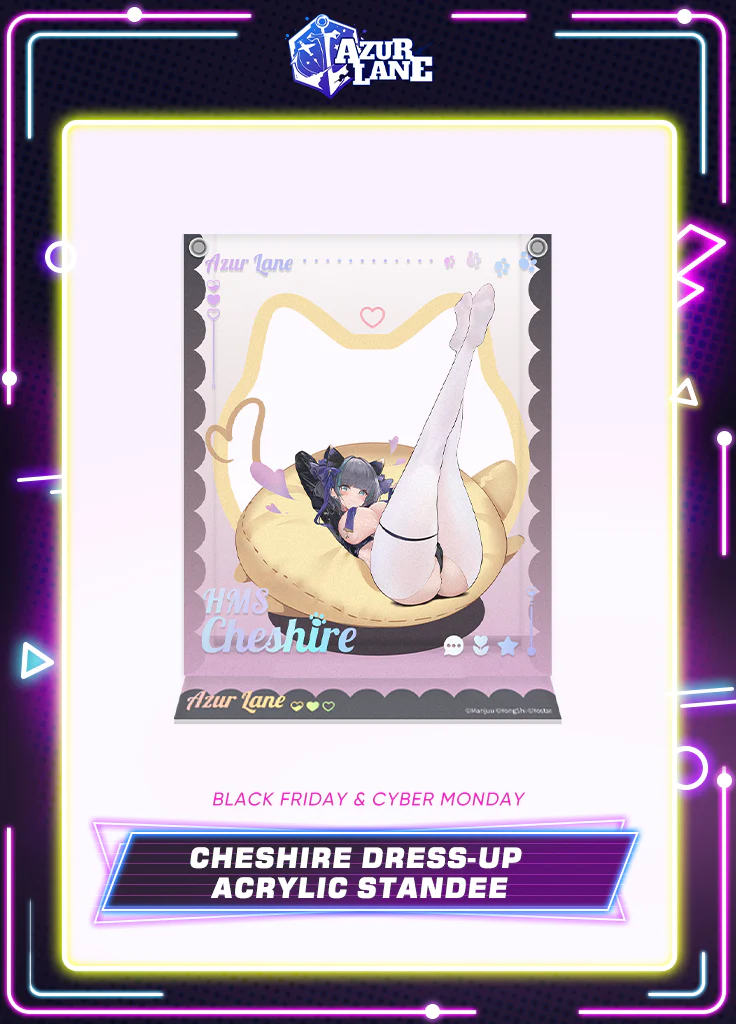 Azur Lane | Cheshire Dress-Up Acrylic Standee | Black Friday 2025 - Image 3