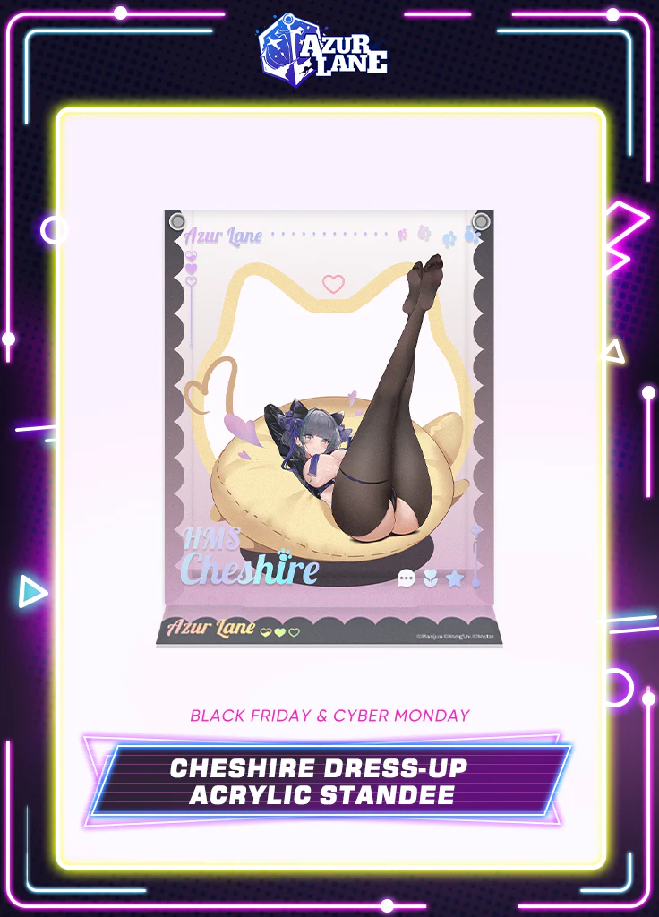 Azur Lane | Cheshire Dress-Up Acrylic Standee | Black Friday 2025 - Image 4