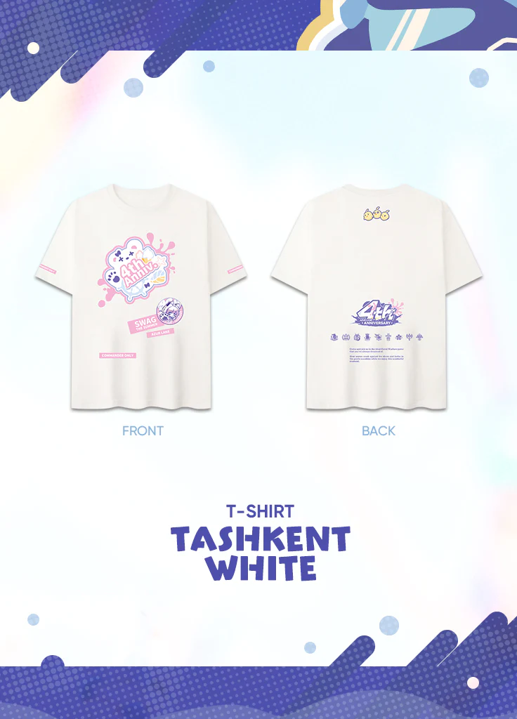 Azur Lane | T-Shirt | 4th Anniv - Image 5