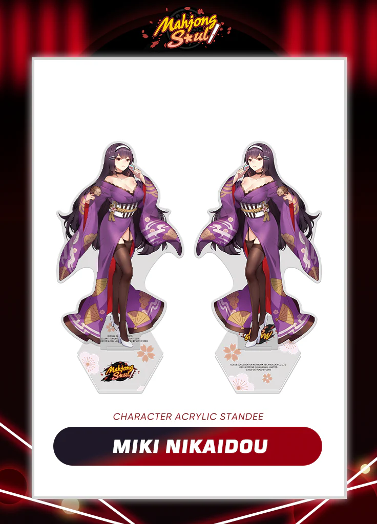 Mahjong Soul | Character Acrylic Standee | Black Friday 2024 - Image 3